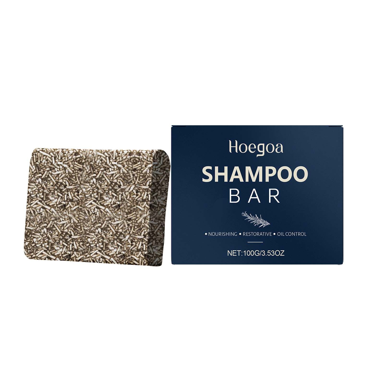 HOEGOA Rosemary Mild Shampoo Bar, 100 g photo 1