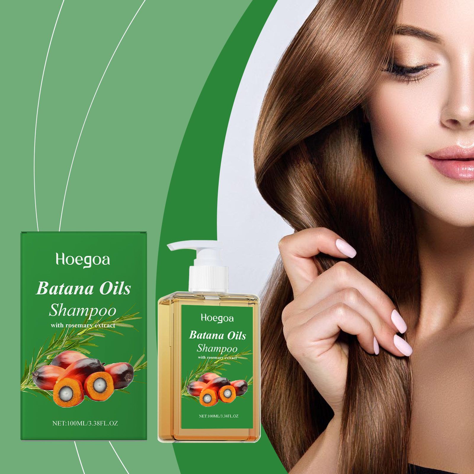 HOEGOA Batana Hair Shampoo, 100 ml photo 3