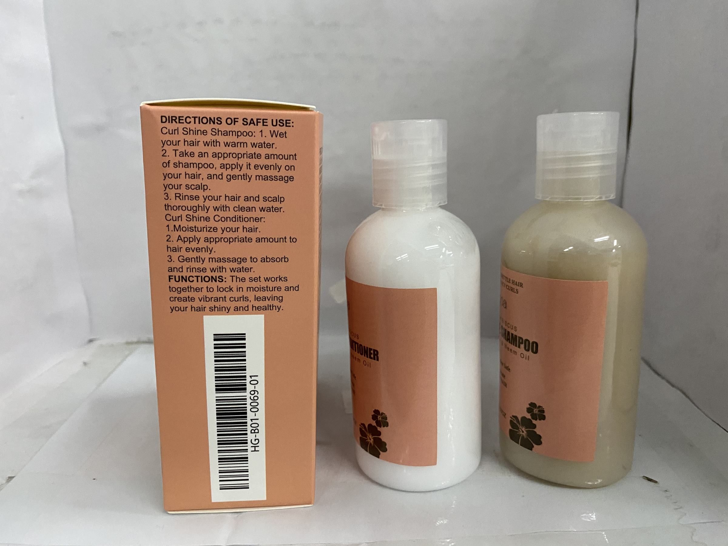 HOEGOA Coconut Shampoo and Conditioner Set, 2 x 100 g photo 2