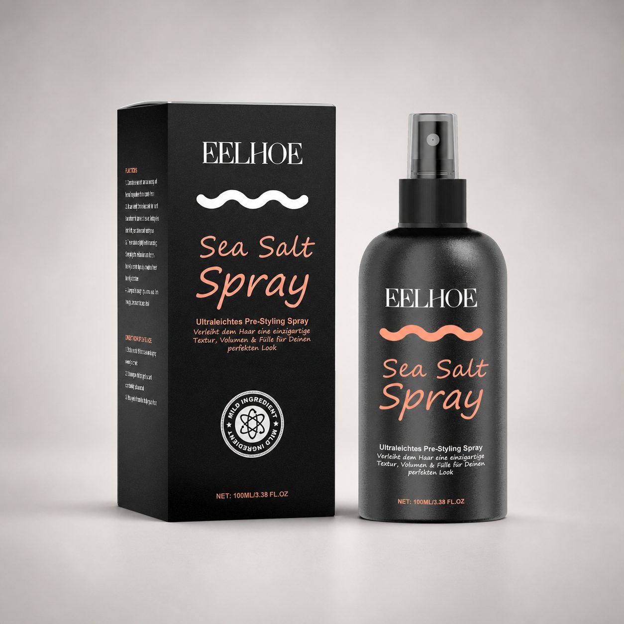 EELHOE Sea Salt Hair Pre-Styling Spray, 100 ml photo 1