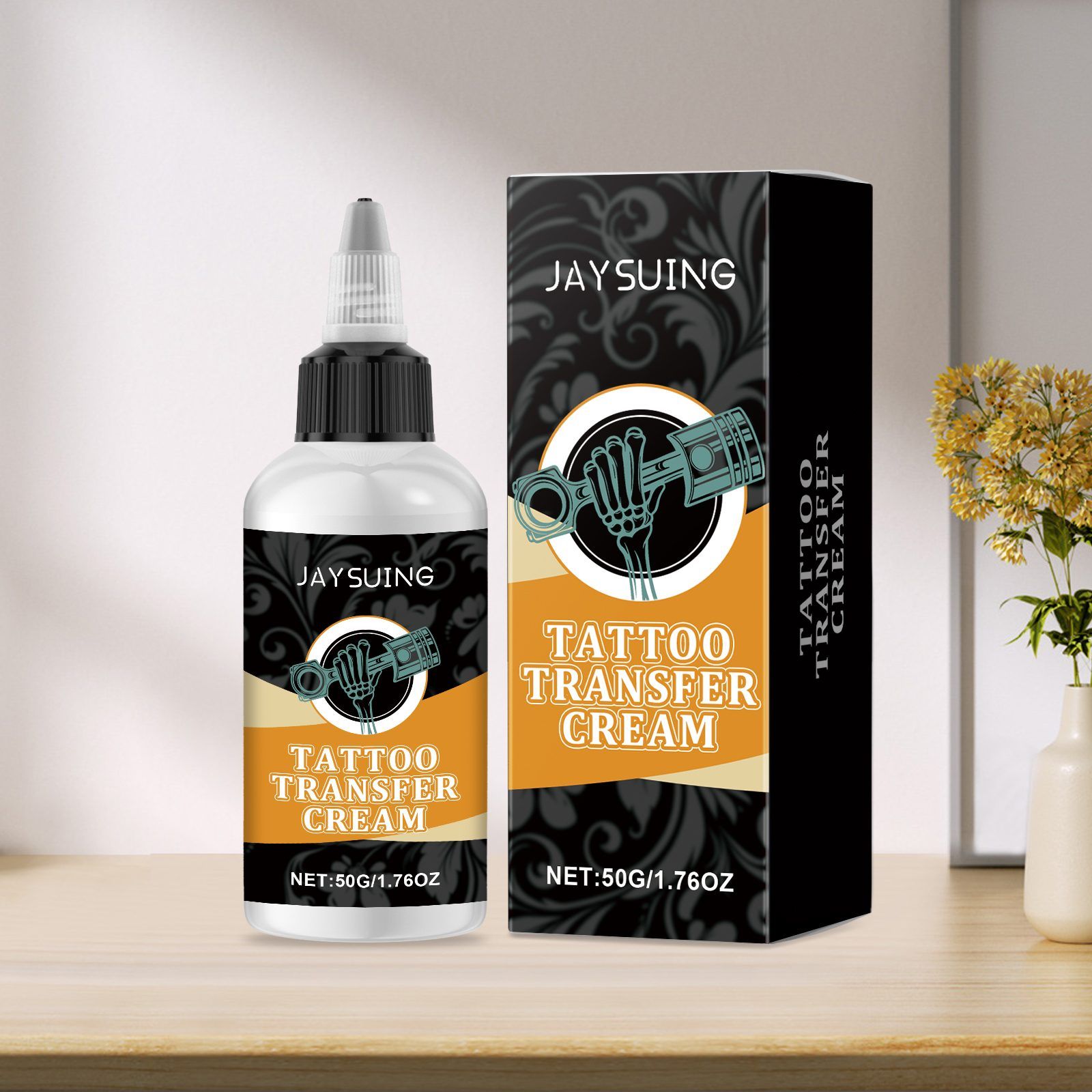 JAYSUING Tattoo Stencil Transfer Gel, 50 g photo 8