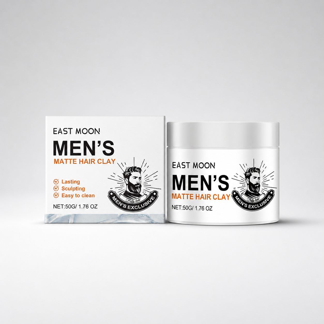 EAST MOON Matte Volumizing Hair Wax, 50 g photo 1