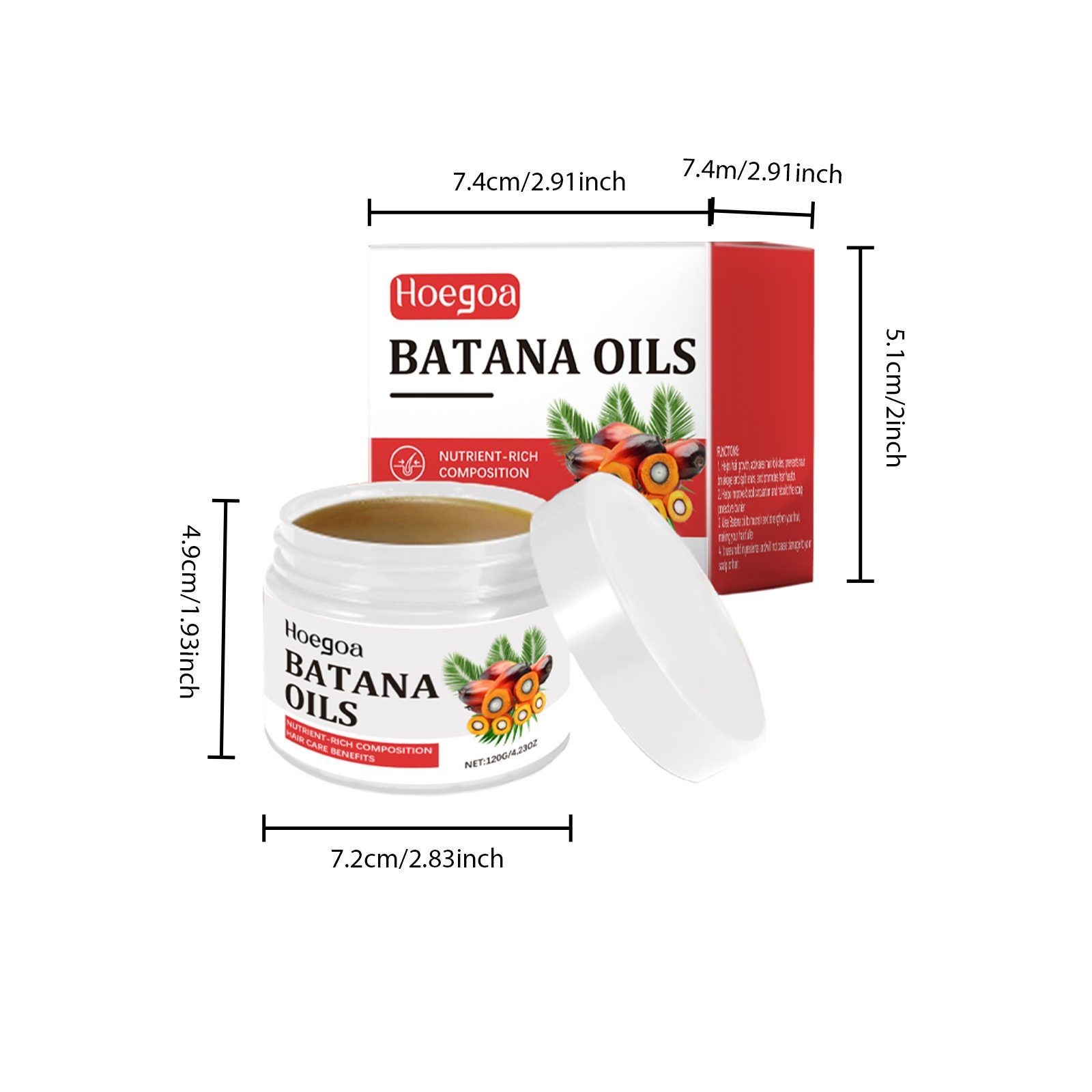 HOEGOA Batana Hair Conditioning Oil, 120 g photo 6