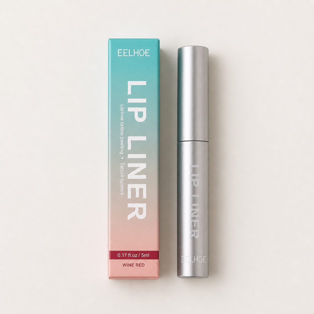 EELHOE Peel-Off Lip Liner, Burgundy, 5 ml photo 7