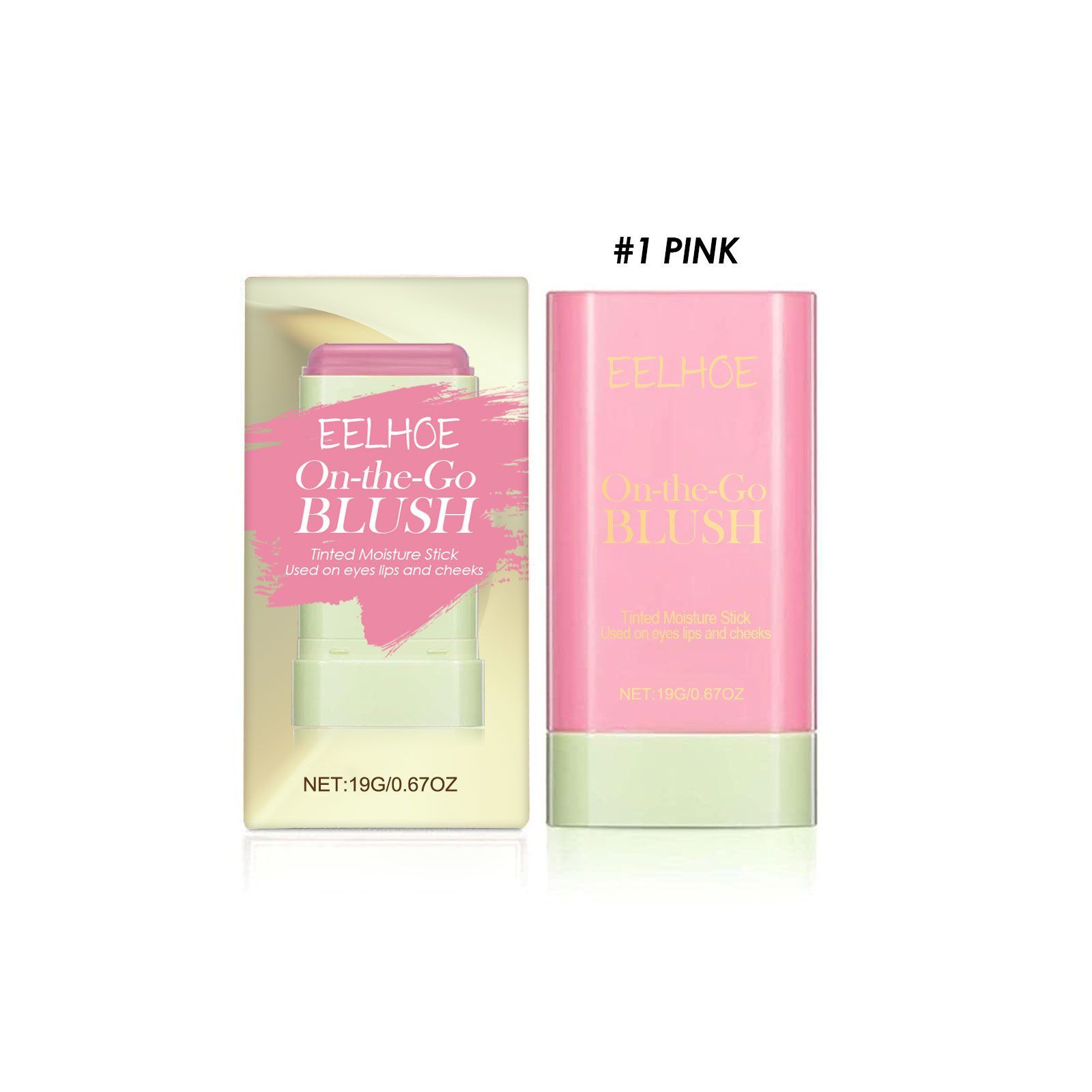 EELHOE Blush Stick, Pink, 19 g photo 8