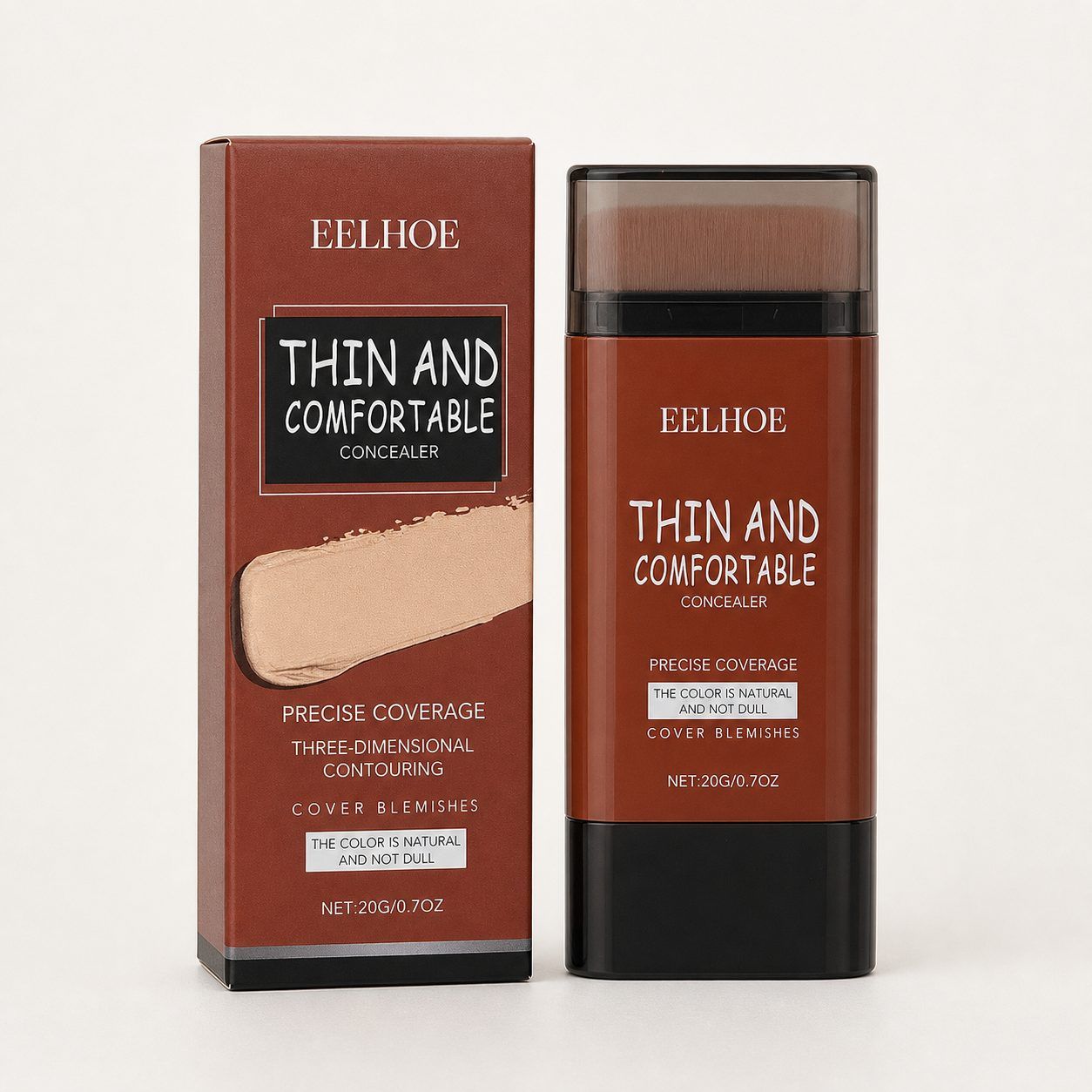 EELHOE Concealer Foundation Stick, Ivory, 20 g photo 6