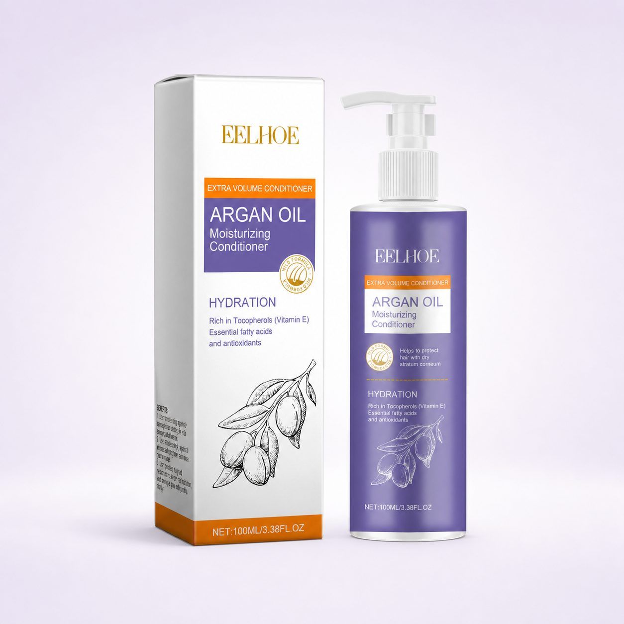 EELHOE Argan Oil Hair Conditioner, 100 ml photo 1