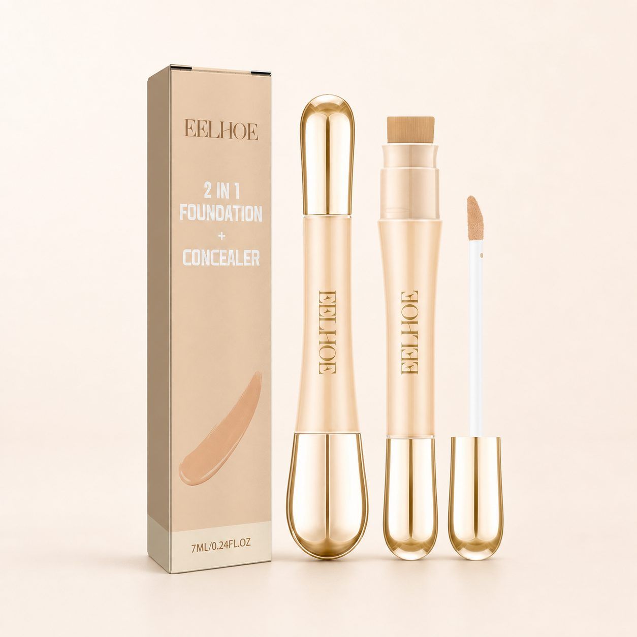 EELHOE Dual-End Concealer, 7 ml photo 1