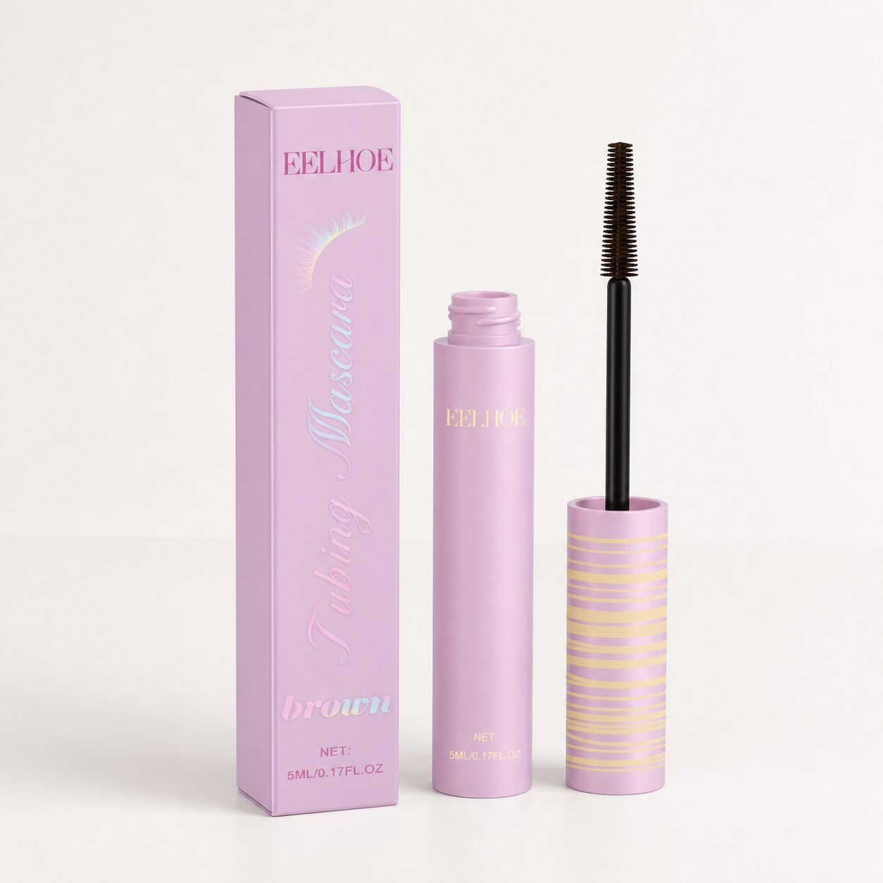 EELHOE Lengthening and Curling Mascara, Brown, 5 ml photo 7