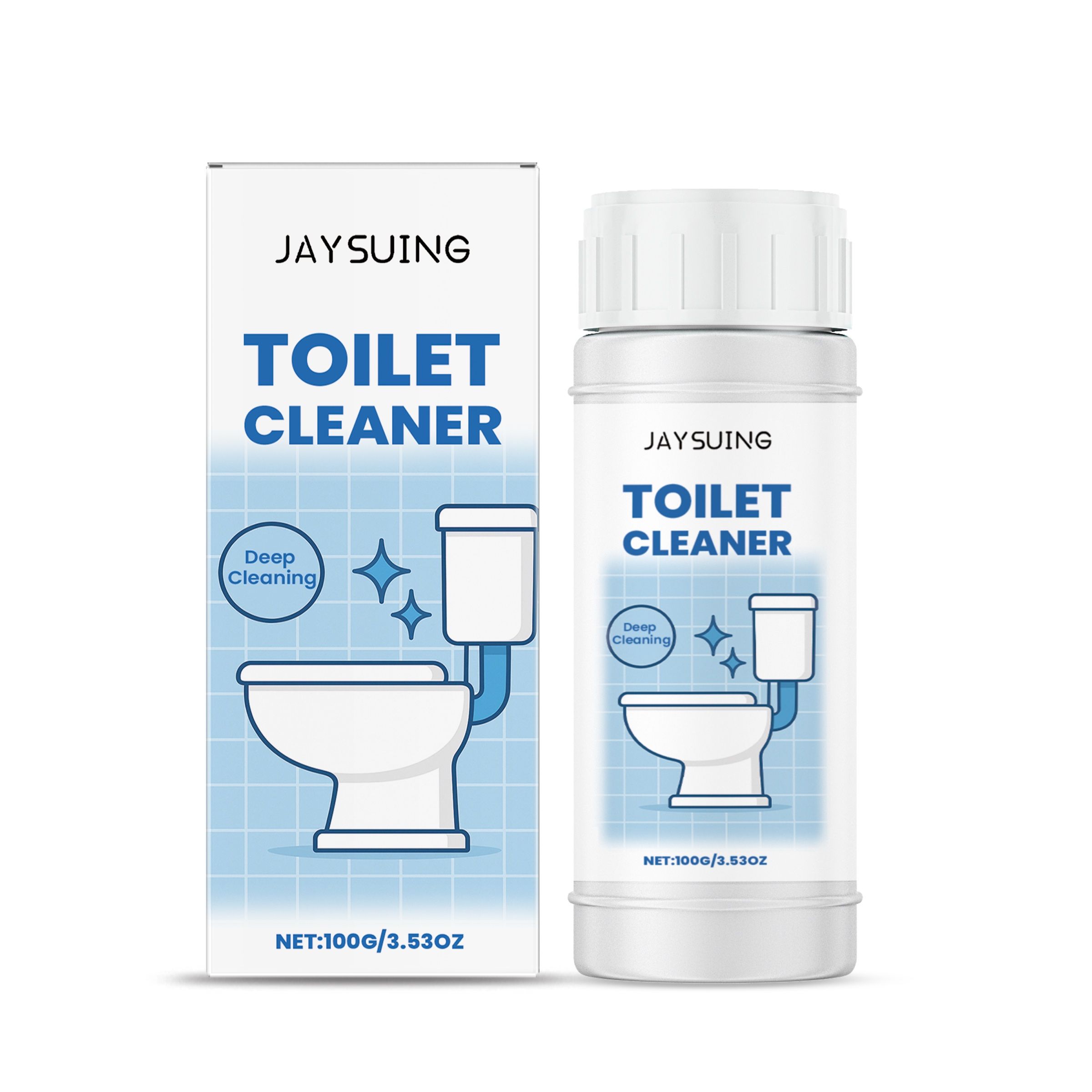 JAYSUING Toilet Cleaning Powder, 100 g / 1 Bottle photo 1