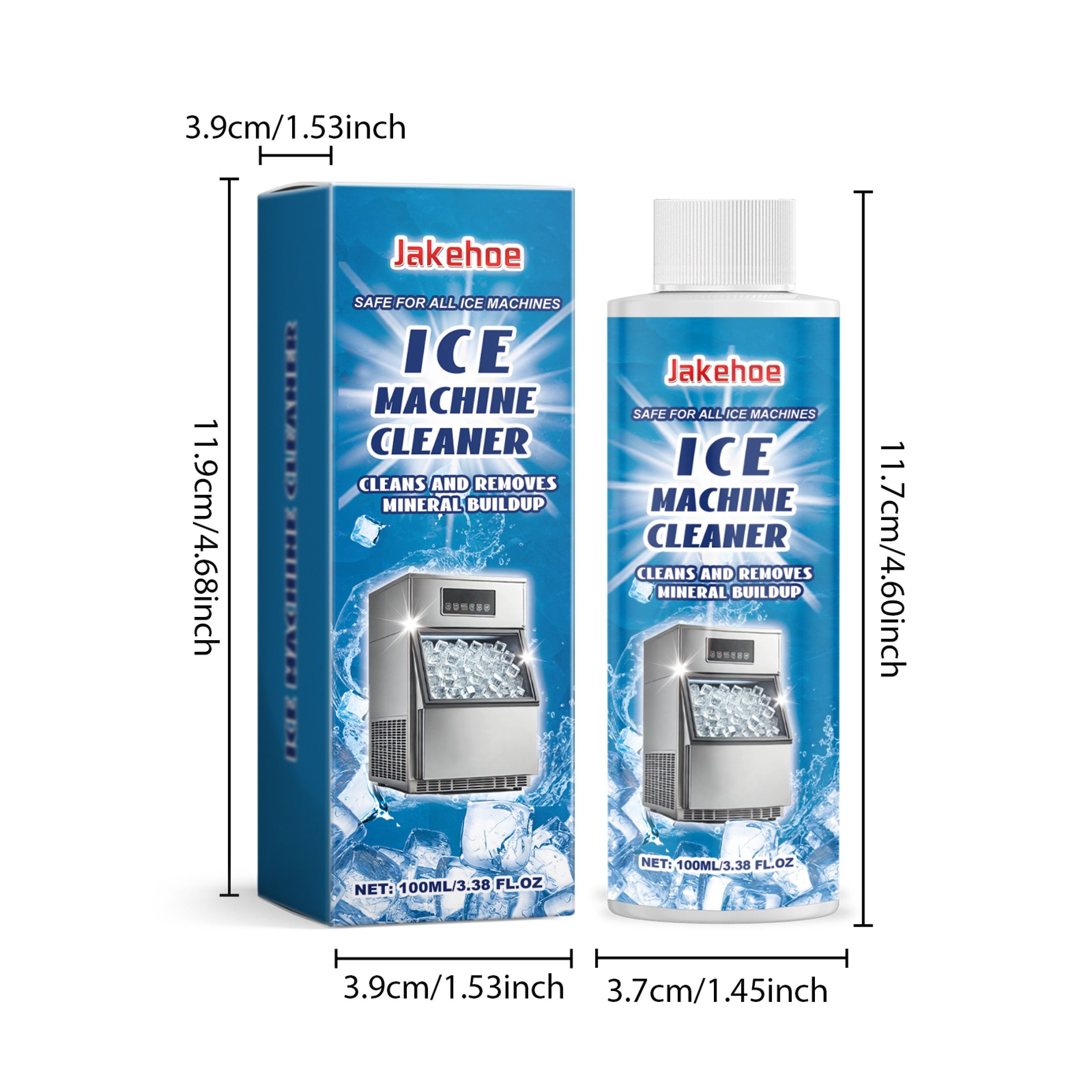 JAKEHOE Ice Machine Cleaner Liquid, 100 ml / 1 Bottle photo 6