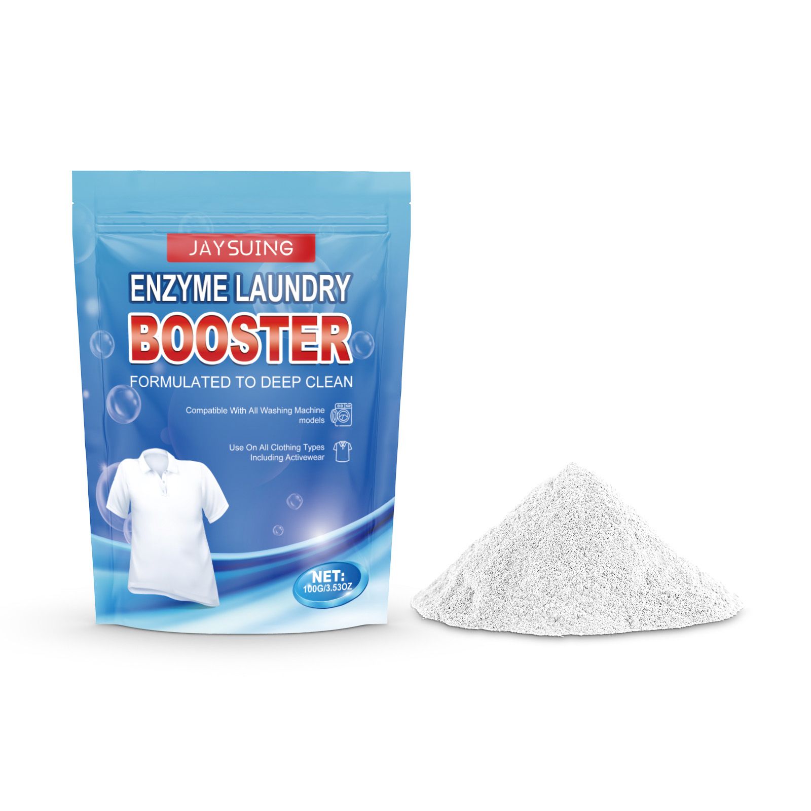 JAYSUING Enzyme Laundry Booster Powder, 100 g / 1 Pack photo 1