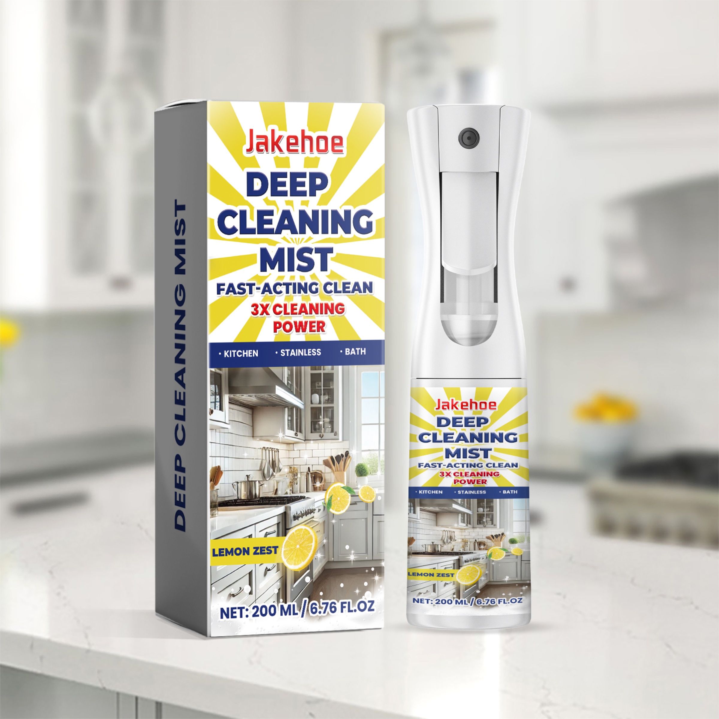 JAKEHOE Kitchen Deep Cleaner Spray, 200 ml / 1 Bottle photo 8