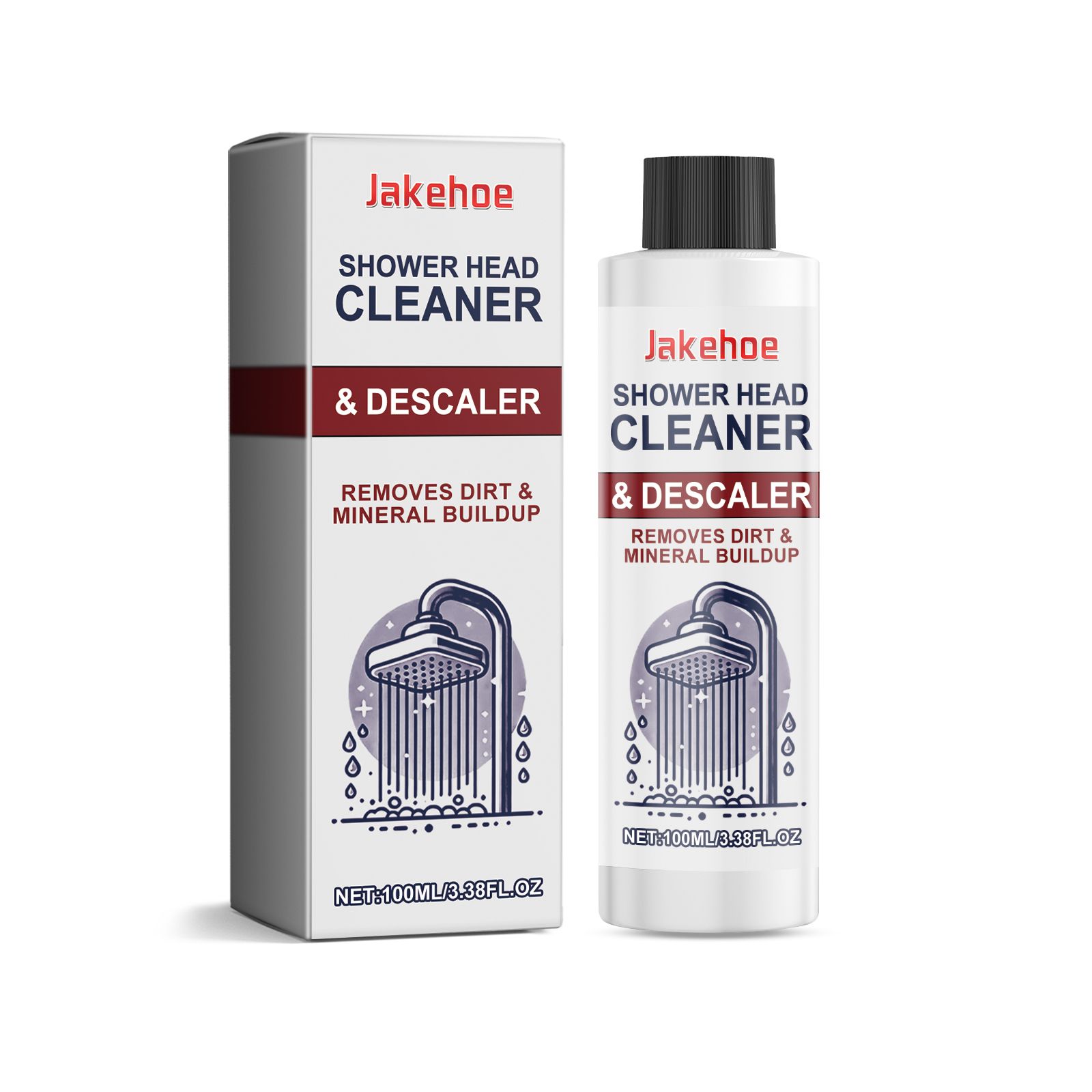 JAKEHOE Showerhead Scale Cleaner Liquid, 100 ml / 1 Bottle photo 1