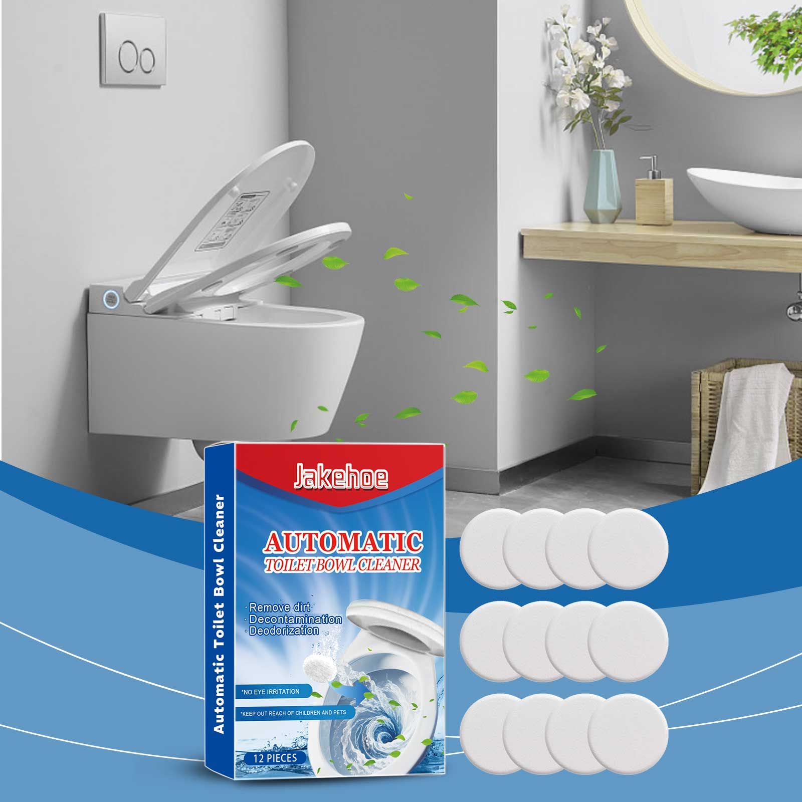 JAKEHOE Automatic Toilet Bowl Cleaning Tablets, 12 Pieces photo 6