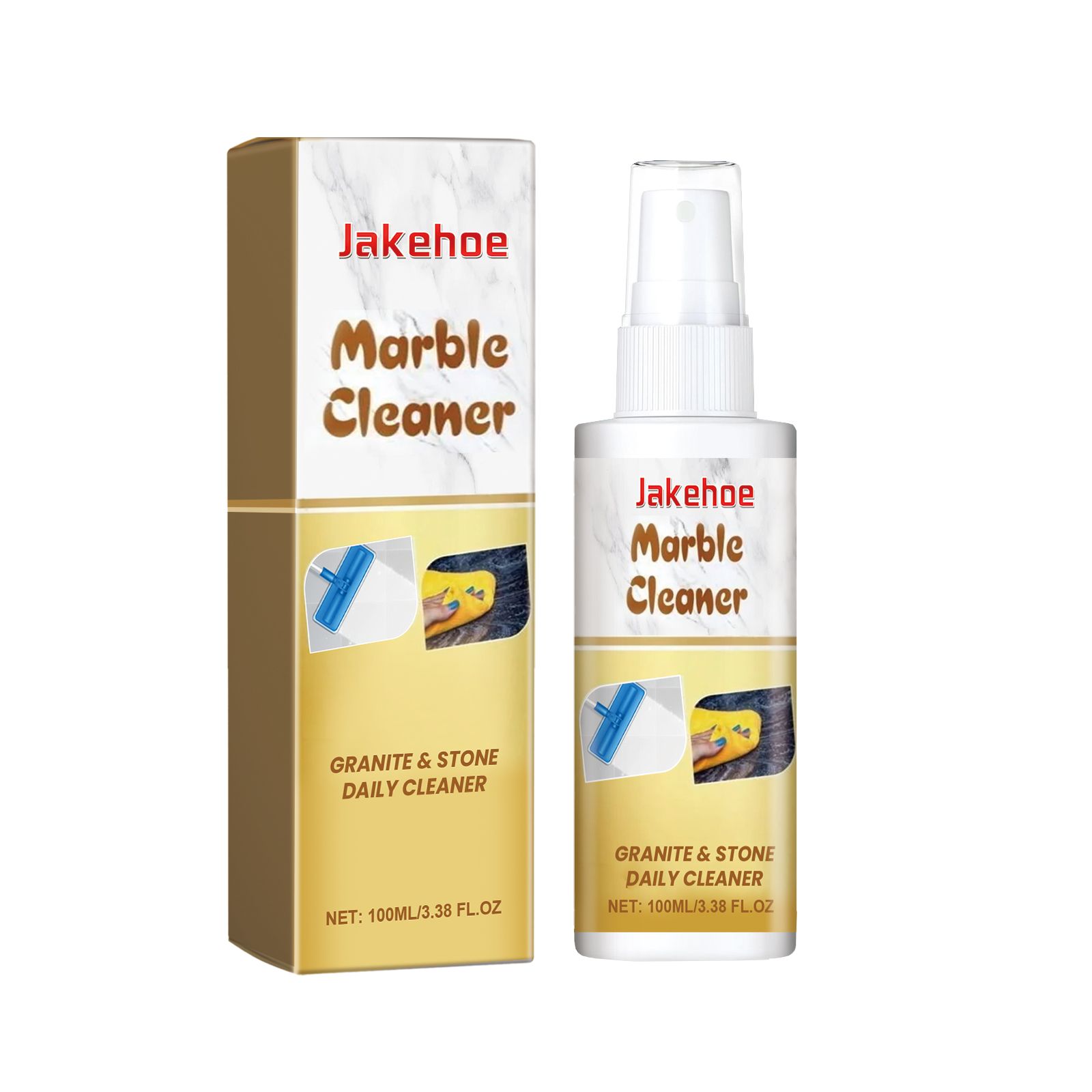 JAKEHOE Marble Surface Cleaner, 100 ml / 1 Bottle photo 1
