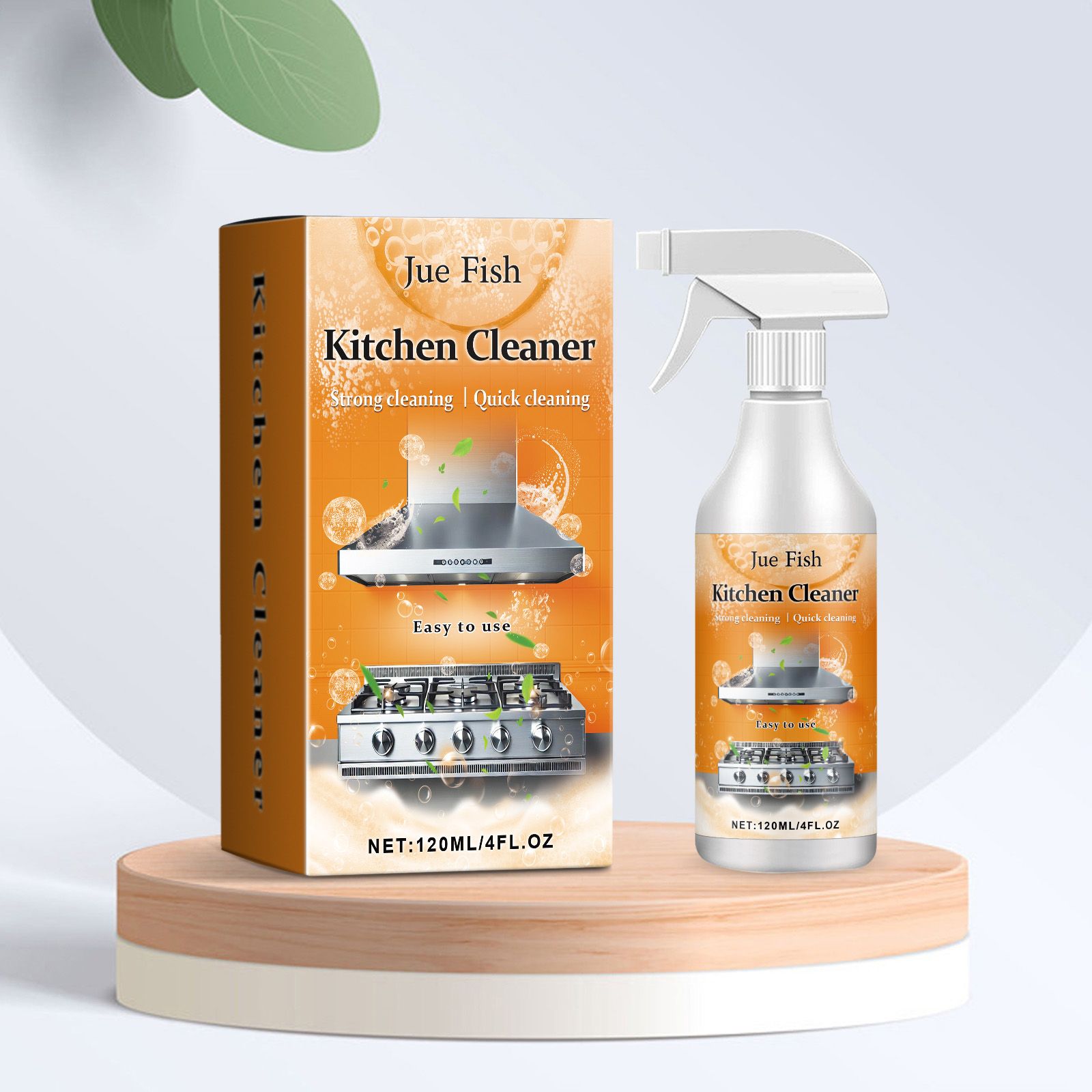 JUE FISH Kitchen Cleaner Spray, 120 ml / 1 Bottle photo 5