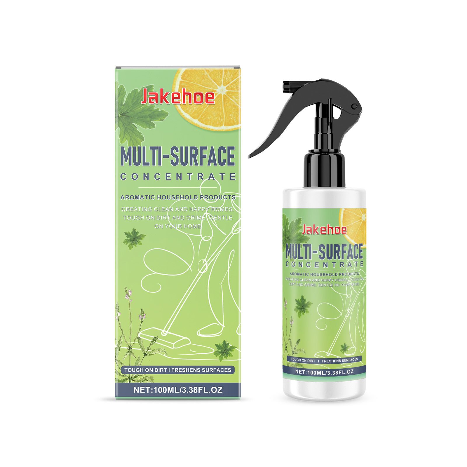JAKEHOE Multipurpose Surface Cleaning Liquid, 100 ml photo 1