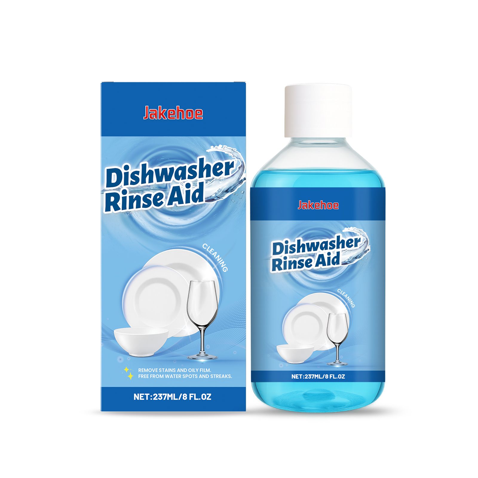 JAKEHOE Dishwasher Cleaning Additive Liquid, 237 ml / 1 Bottle photo 1