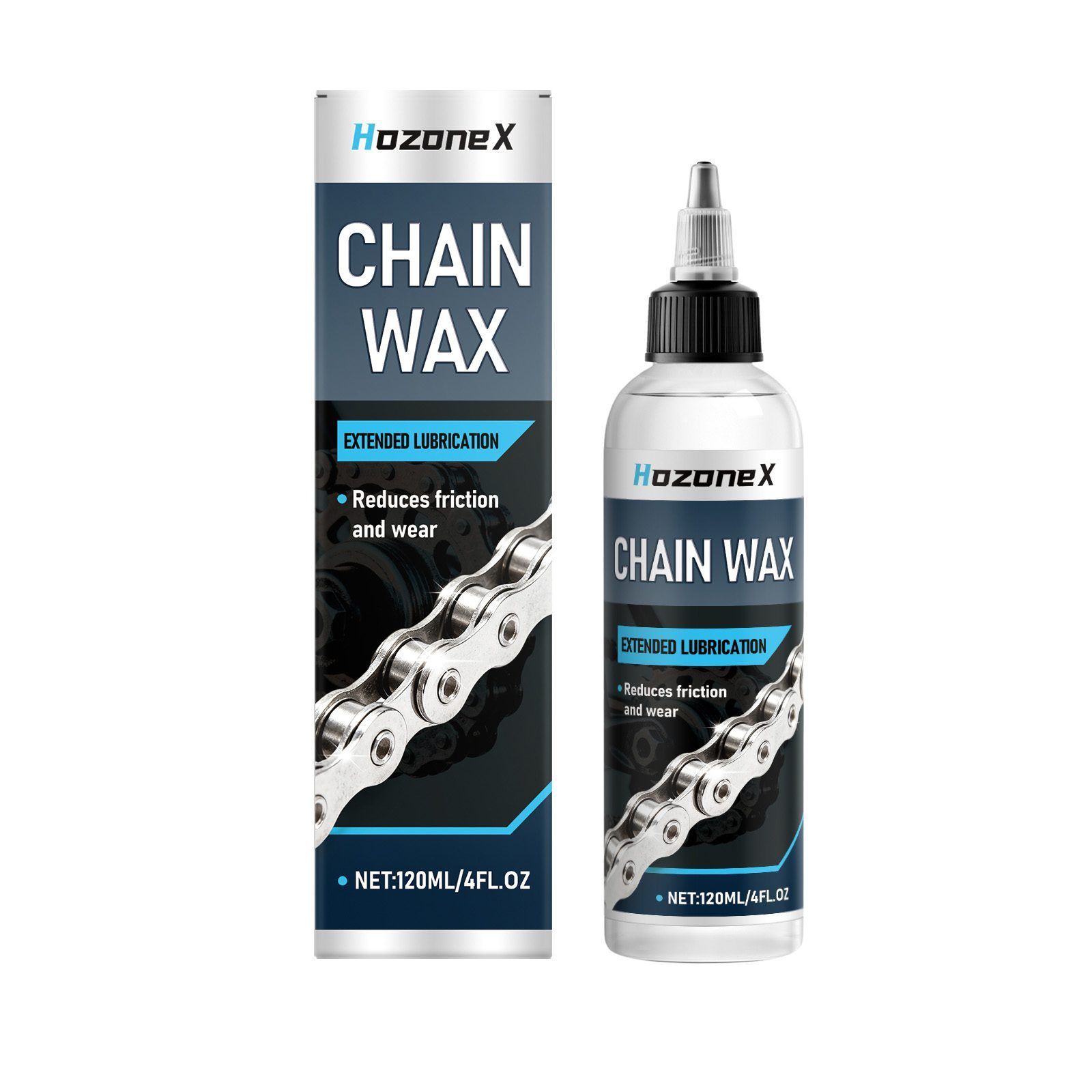 HozoneX Bicycle Chain Wax Lubricant, 120 ml photo 5