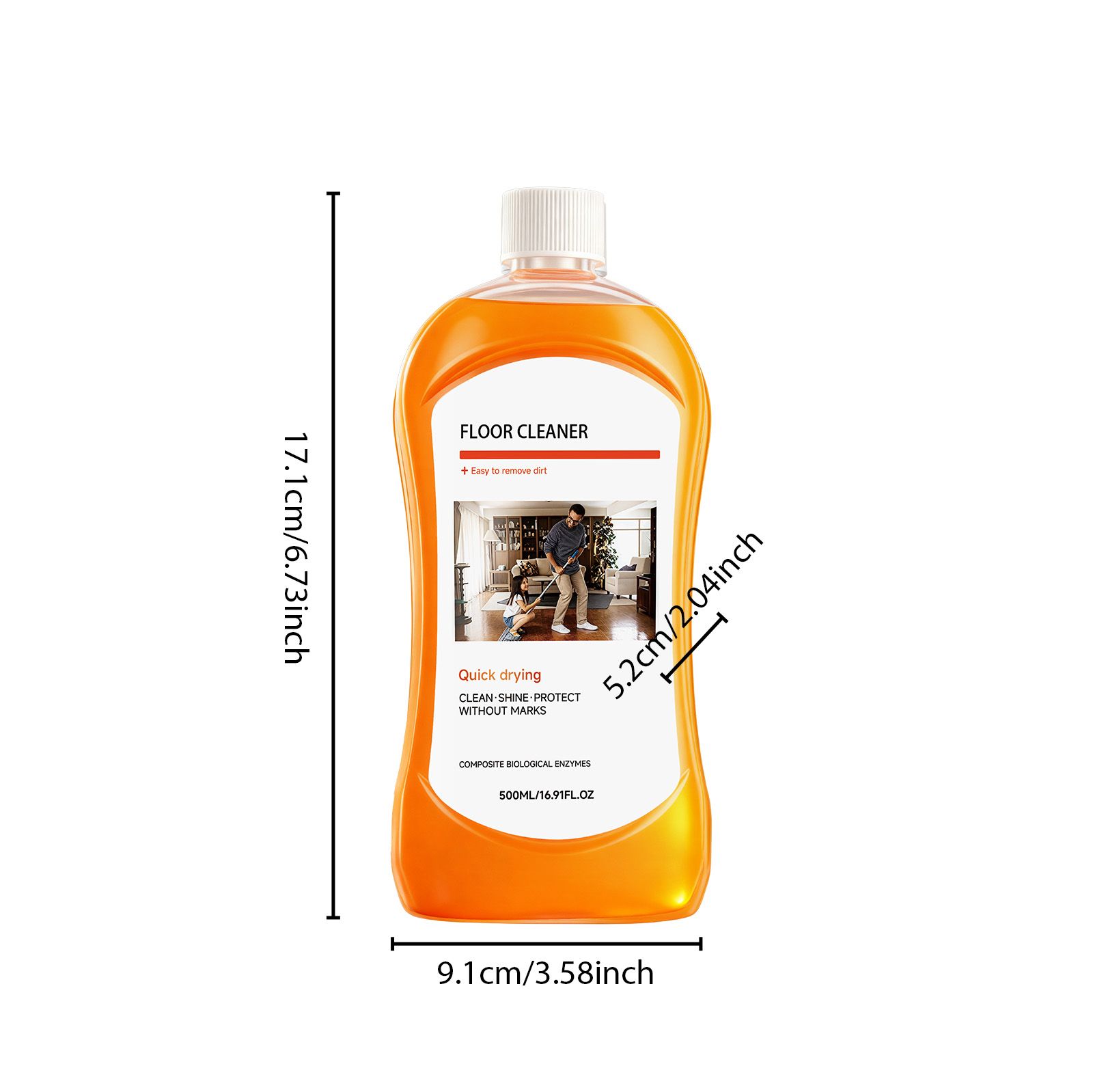 Floor Cleaner Liquid, 500 ml / 1 Bottle photo 4