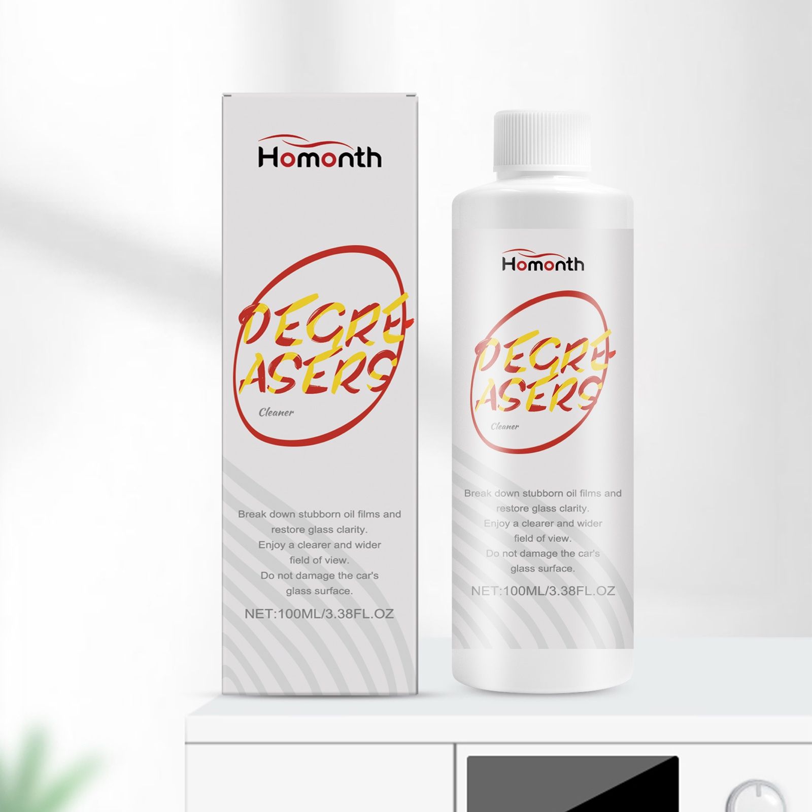 HOMONTH Automotive Glass Film Cleaner, 100 ml / 1 Bottle photo 7