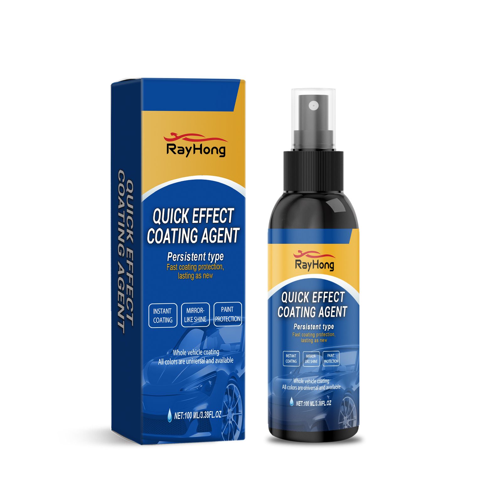 RAYHONG Automotive Coating Spray, 100 ml / 1 Bottle photo 1