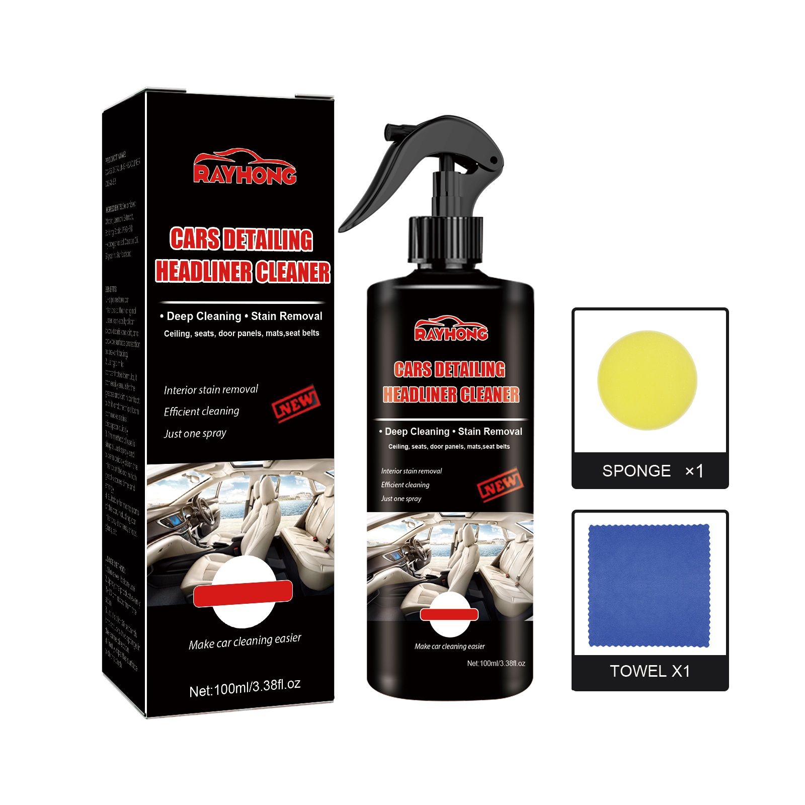 Interior Restorer, Multi-Purpose Interior Decontamination Cleaner photo 1