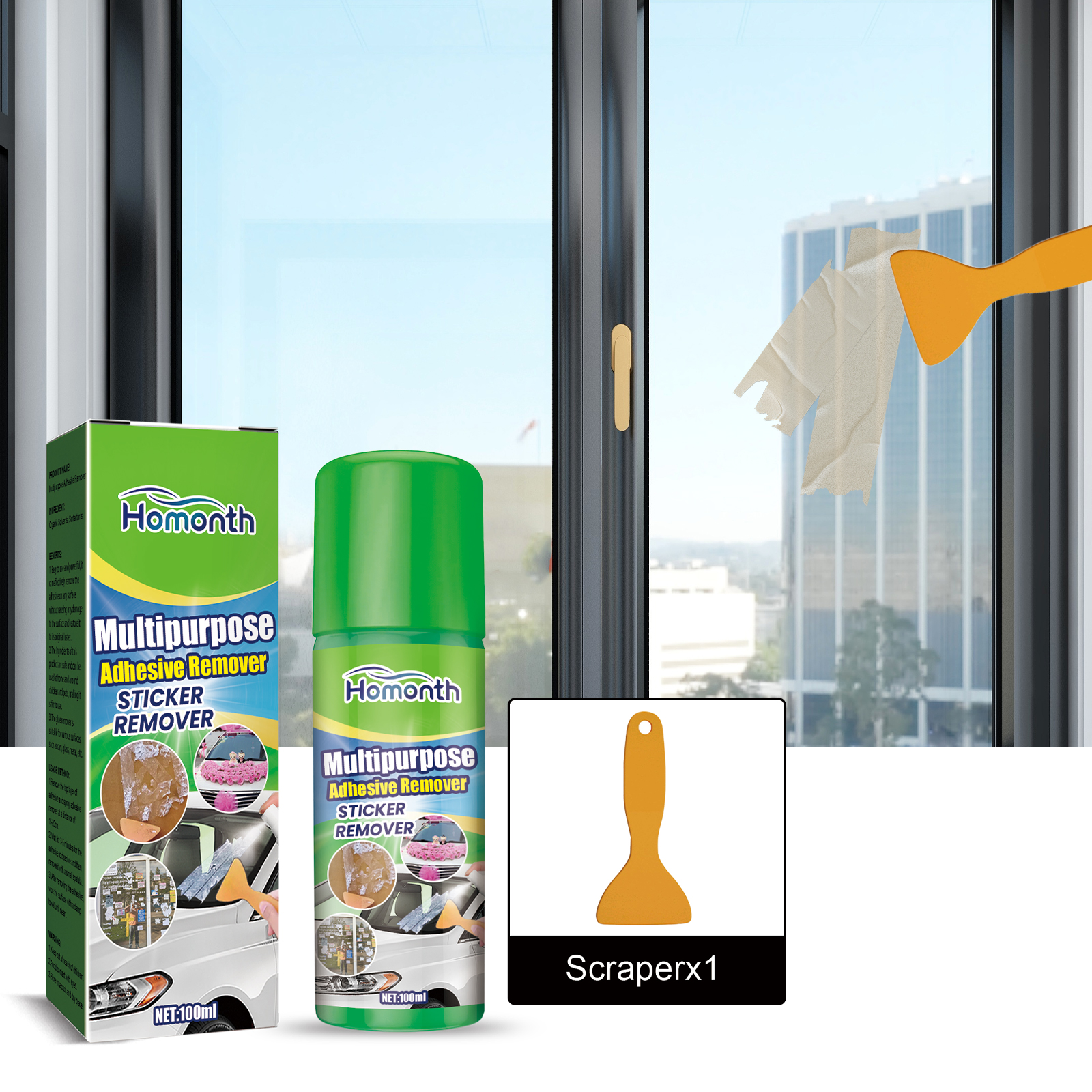 Glue Remover, Multi-Purpose Sticker Double-Sided Tape Cleaner photo 3