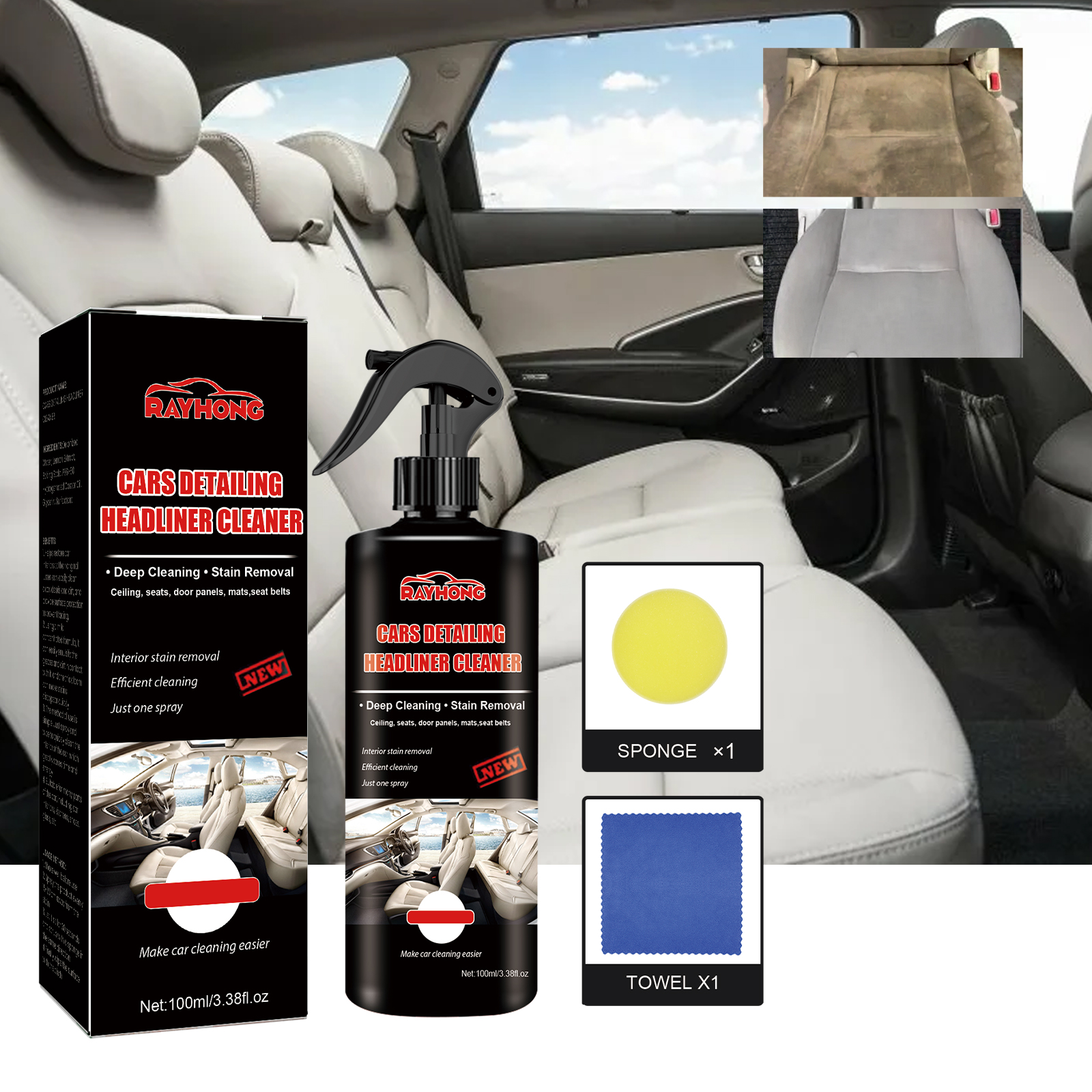 Interior Restorer, Multi-Purpose Interior Decontamination Cleaner photo 3