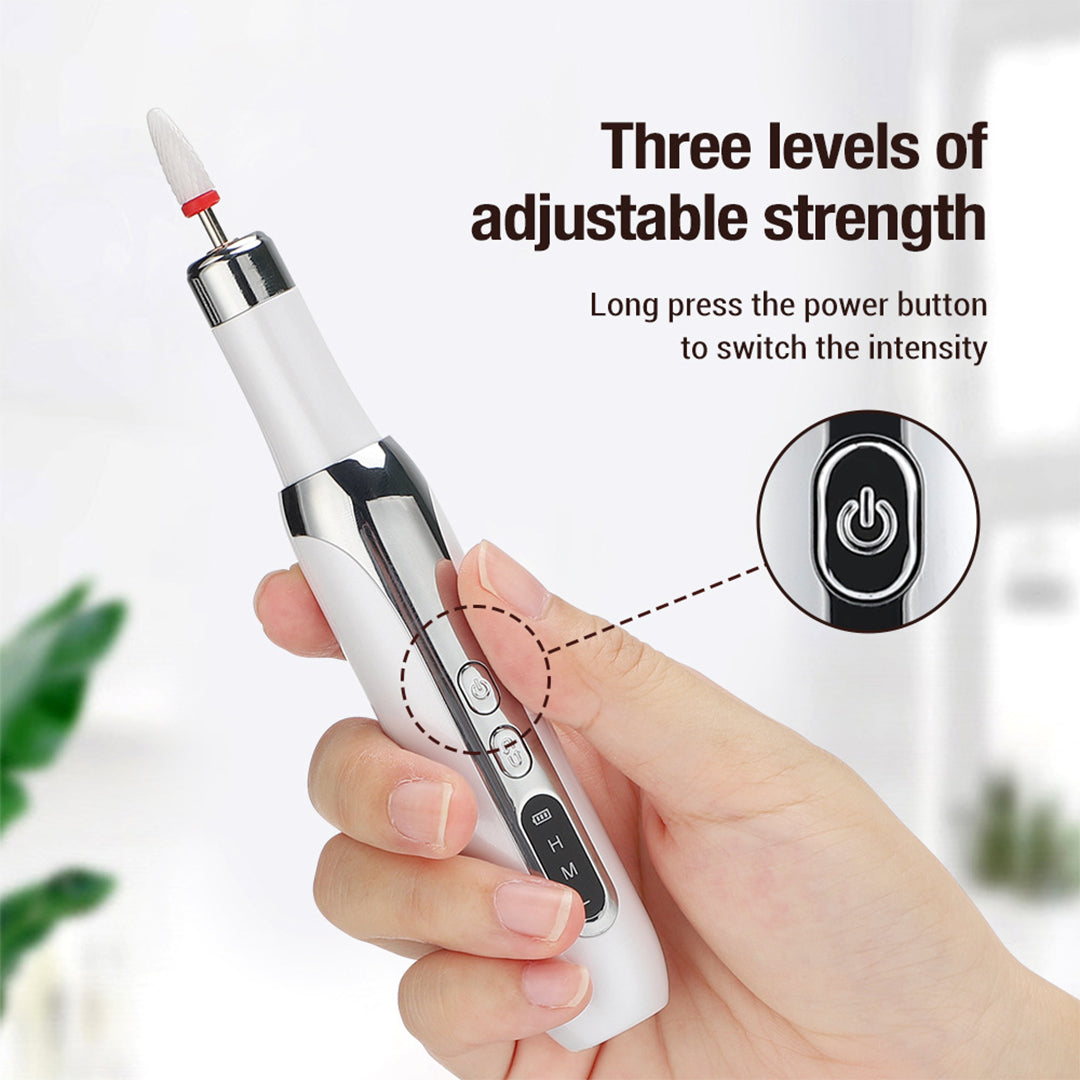 Cordless Electric Nail Drill With 12 Bits And USB Rechargeable Design photo 5