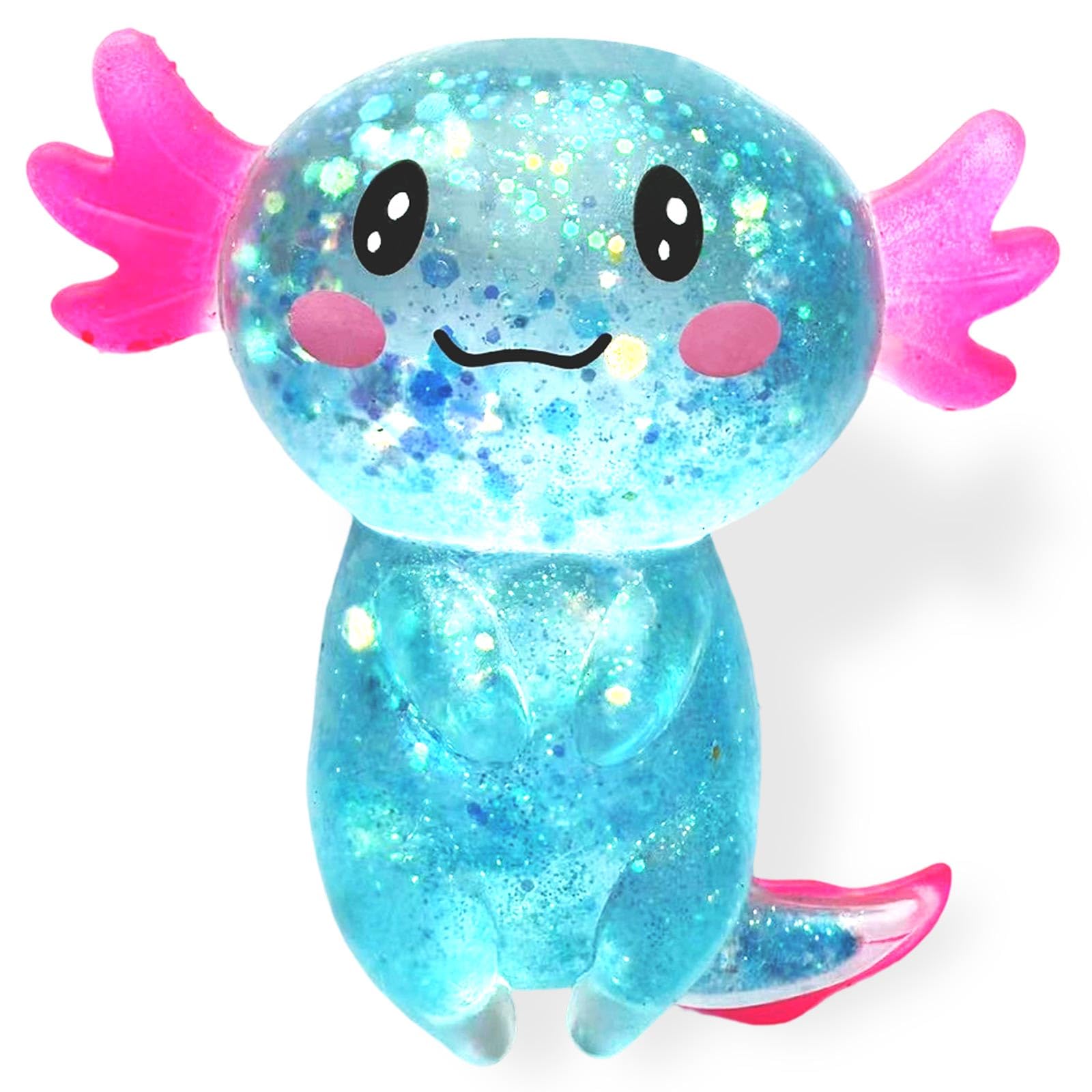 Axolotl  Stress Relief Toy Glitter Fidget Toys Cute Malt Sugar Axolotl Toy Fidget Toys Adults Fidget Toy For Kids Youth Adult, Party Favors Anxiety Relief  Toys photo 5