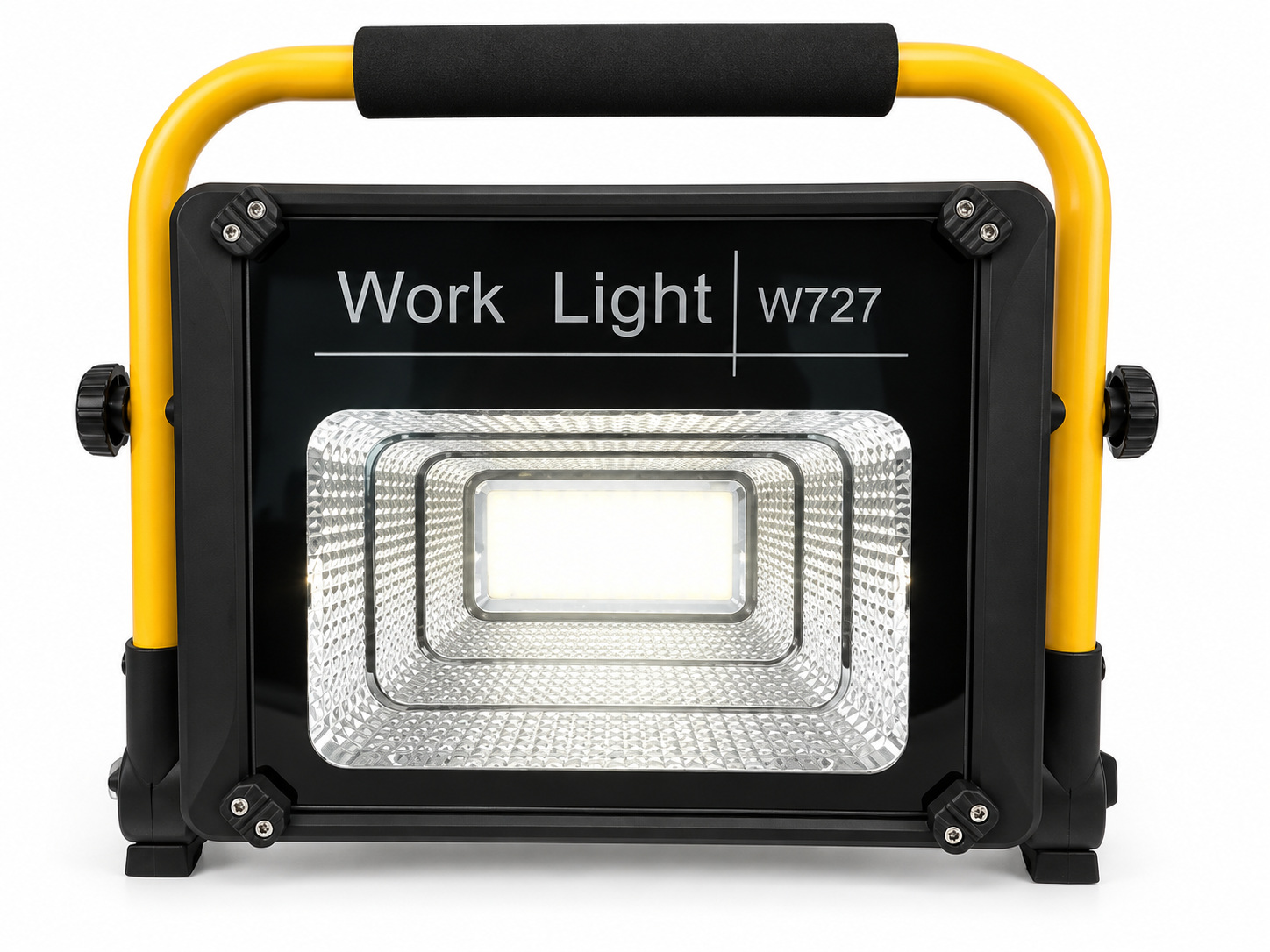 Solar Powered Rechargeable LED Work Light 80W 5000mAh For W727 Street Remote Control Battery Outdoor photo 1