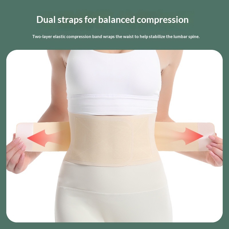 Summer Lightweight Breathable Waist Support Belt With High Elasticity And Compression, Abdominal Belt For Sports Strain And Dynamic Support photo 2