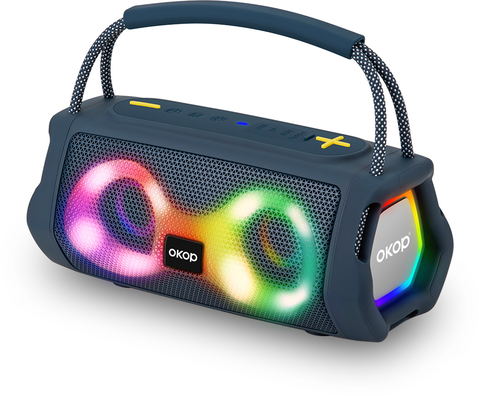 KP-812 Best-Selling Portable Wireless Bluetooth Speaker With Handle RGB Lighting And Outdoor Party Capability Factory Stock Available photo 2