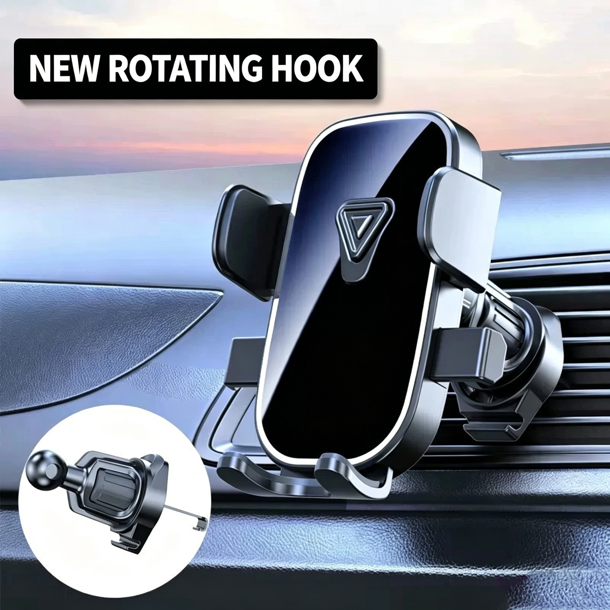 Dashboard Suction Cup Car Phone Mount 360 Rotation Cell Phone Holder Windshield Car Navigation Stand For All Smartphones photo 6