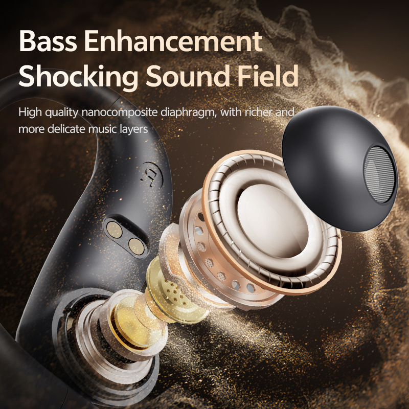 Cross Border Explosion M129 Long Range OWS Private Model High Value Long Wear Painless Wireless Bluetooth Headphones Wholesale photo 2