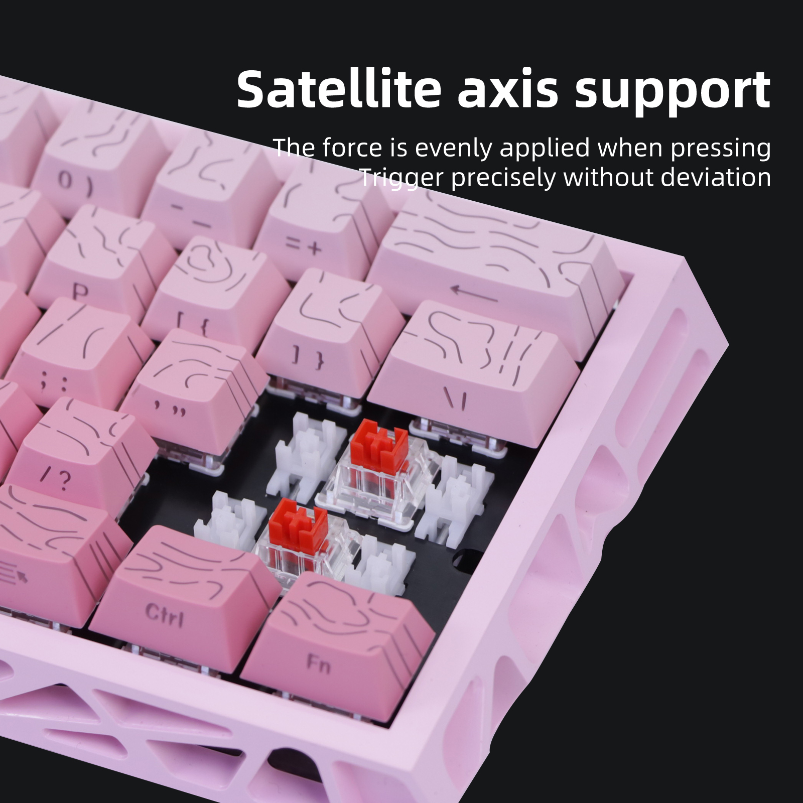 NJ61 Hollow Single-Mode Mechanical Keyboard photo 8