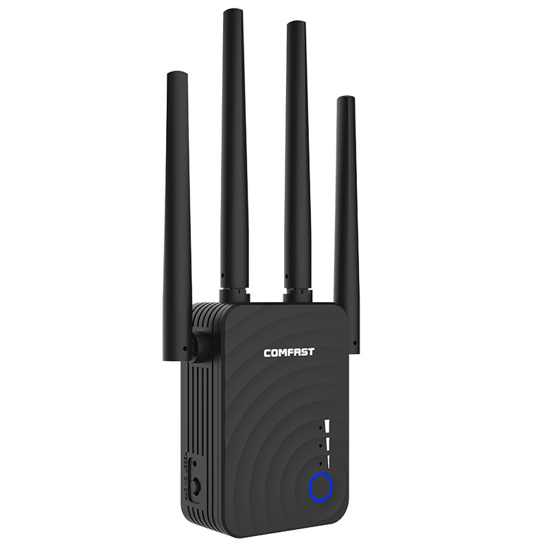 Dual-band 1200-megabit wireless relay router photo 2