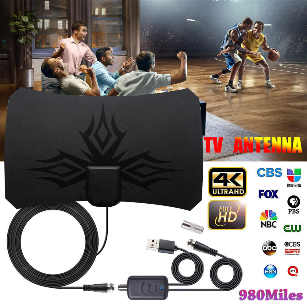 Irregular flame pattern HDTV antenna photo 2