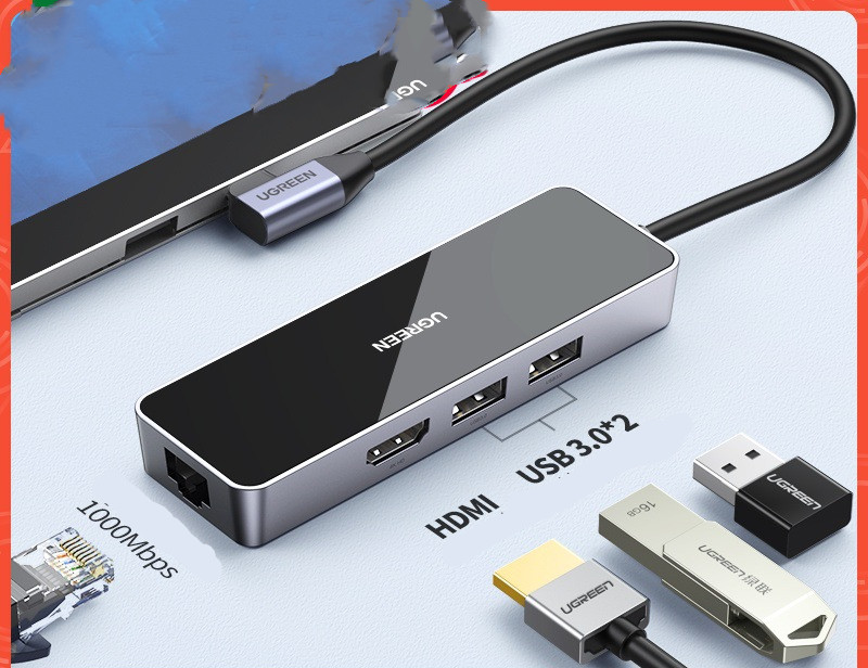 Converter Multi-Function Gigabit Network Card 3.0 Branch Extender Adapter photo 4