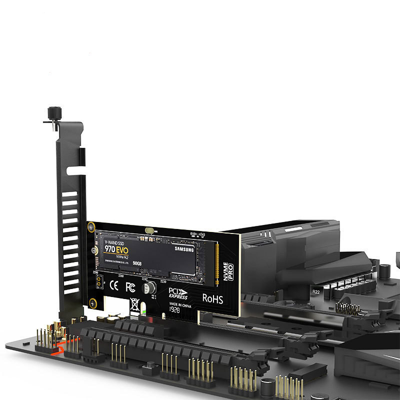 Jiayi SK4 m.2 expansion NVMe adapter card photo 4
