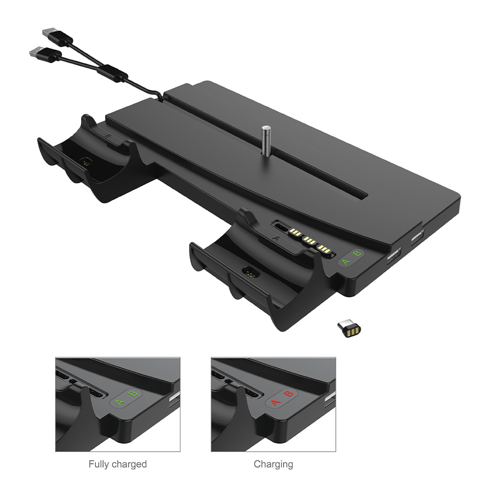 PS5 host multi-function charger stand, host stand stand with bluetooth handle charger charger photo 1