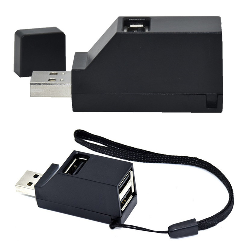 Usb2.0 Mini Portable Usb Splitter photo 1