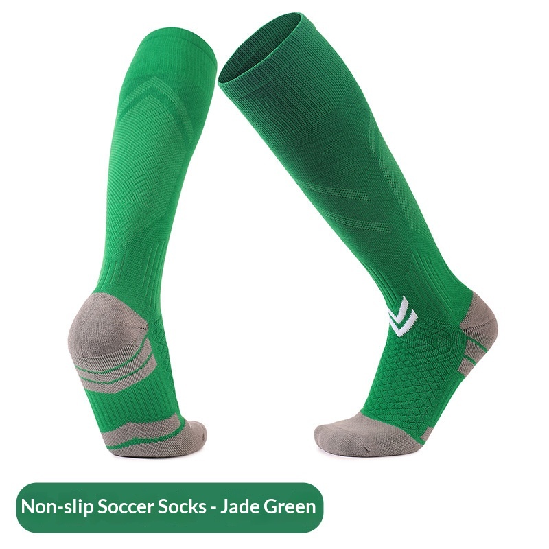Cross-border Long-tube Sports Socks Thickened Non-slip Towel Bottom Mens Football Training Socks Sweat-absorbent Breathable Professional Football Socks photo 8