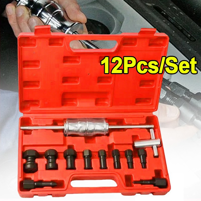 8-32mm Inner Bearing Puller Kit Set Remover Slide Hammer Blind Hole W Red Case photo 5