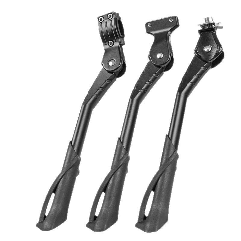 Aluminum Alloy Bicycle Kickstand, Adjustable Dual-Hole Heavy Duty Single Side Stand For Mountain Bikes & Electric Lithium Bicycles photo 1