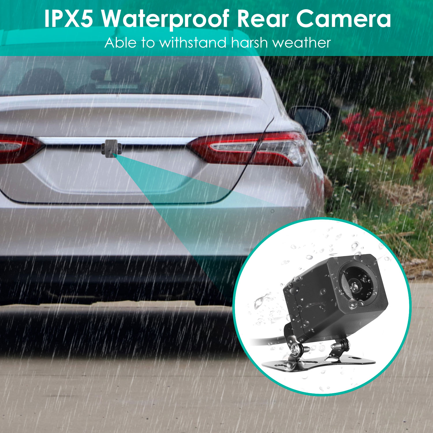 2K Car DVR 3 Channel Dash Cam Camcorder Camera Recorder With 140 Degree Angle GPS WiFi Night Vision G-sensor Loop Recording Parking Monitor photo 2