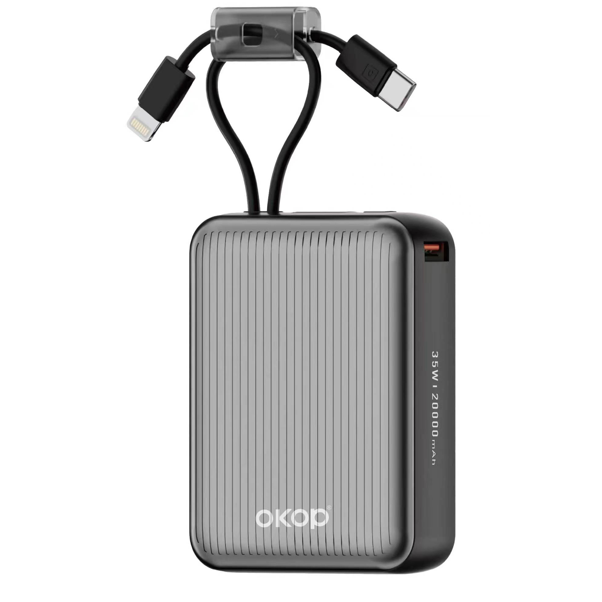 KP-724 20000mAh High-Capacity Power Bank With Digital Display Fast Charging 3C Certified Factory Stock Available photo 1