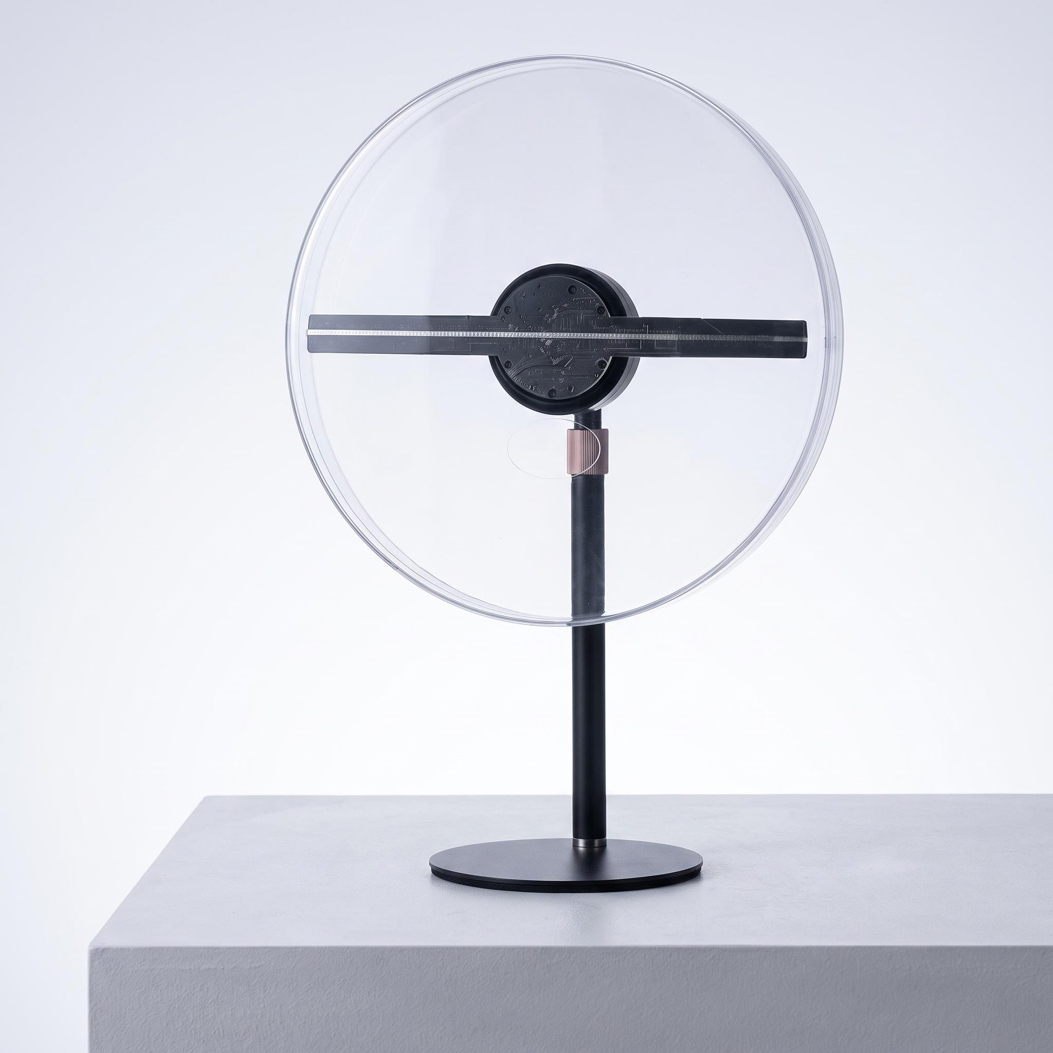 Wiilala Disesktop 3D Hologram Fan 3D Circle App Hologram Advertising Display HD Lights 11.81  WiFi Holographic LED Fan Creative Advertising Design Store Sign photo 4